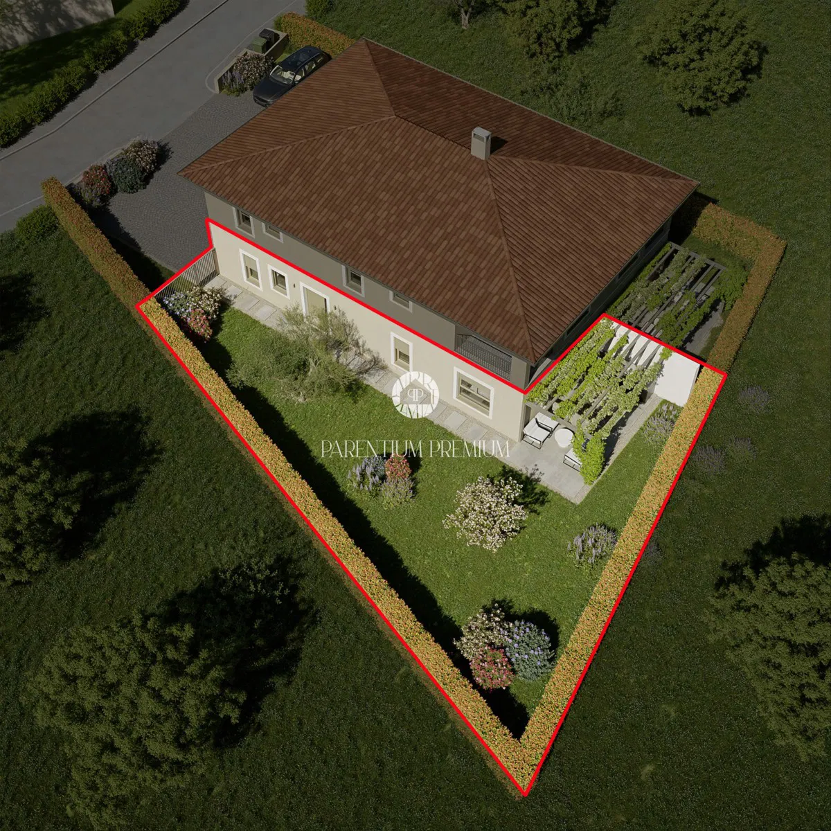 Novigrad – mieszkanie na parterze z 200m2 ogrodu