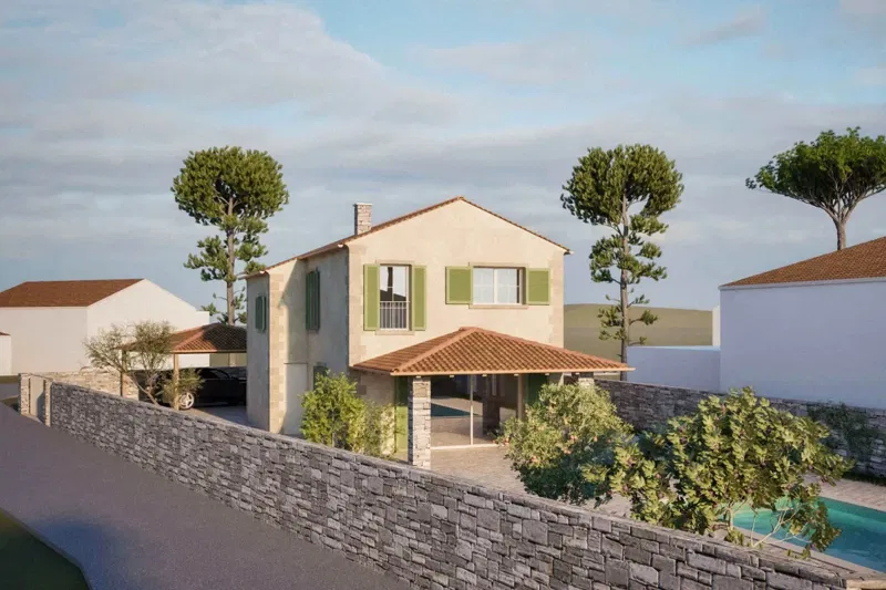 Terreno edificabile con progetto – 2