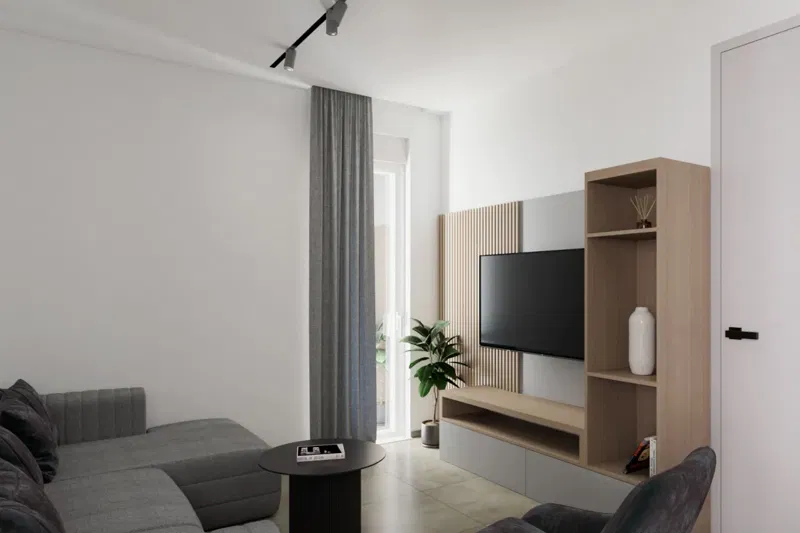 Modern two bedroom apartment with sea view and balcony – 3