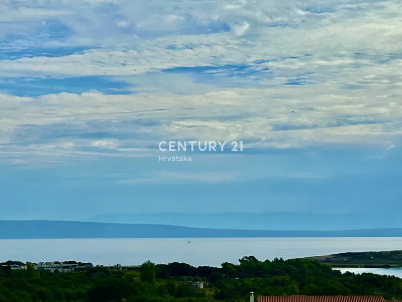 LIŽNJAN, PENTHOUSE MIT PANORAMABLICK AUF DAS MEER!