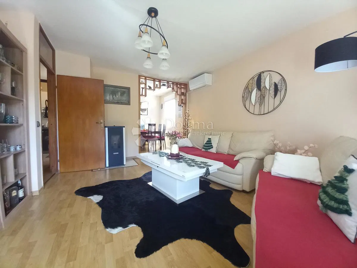 Fužine, kertes apartman