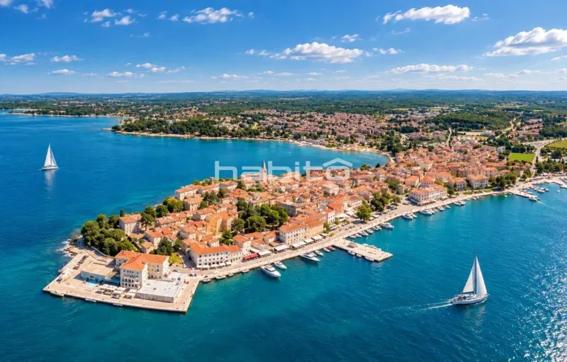 Porec, Vabriga – Baugrundstück am Rande der Zone für den Bau eines Hauses oder von Wohnungen