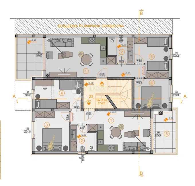 Allogio Štinjan, Pula, 66,27m2 – 2
