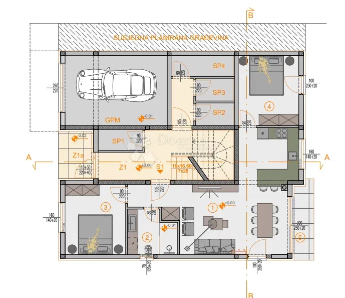 Flat Štinjan, Pula, 66,27m2 – 2
