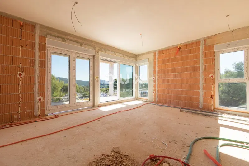Murter, Jezera, penthouse, 109,41 m2, tengerre néző – 2