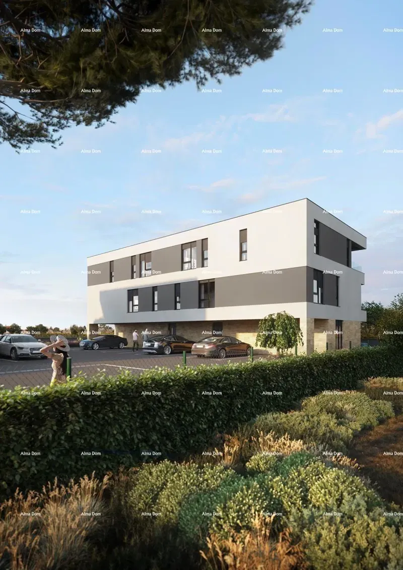 Vendita di appartamenti con posto auto in un nuovo complesso residenziale, Štinjan! SLRA – 2