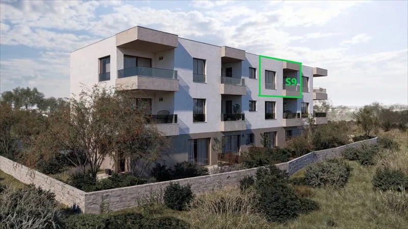 VODICE, novo, 2. nadstropje, 2 spalnici, pogled na morje – 2