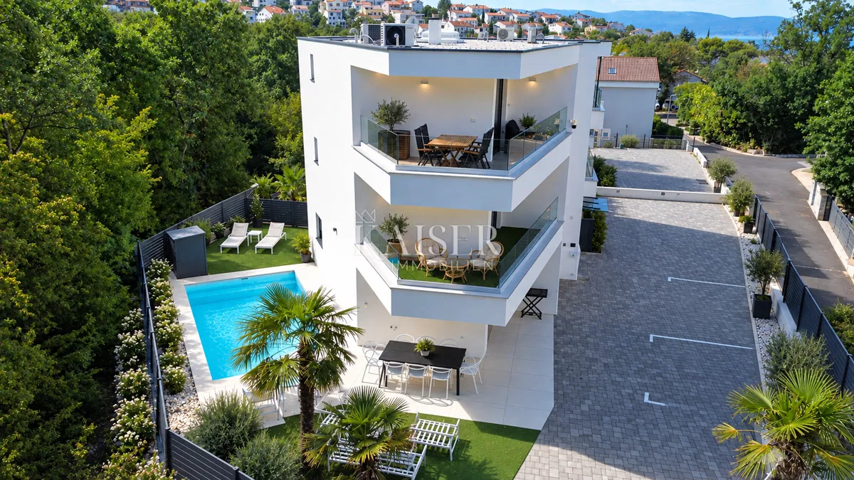 Lakás Njivice, Omišalj, 101m2