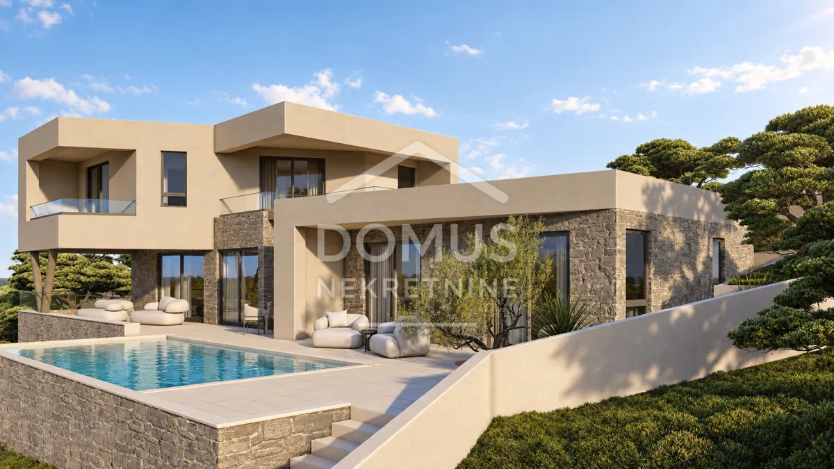 Betina, luksuzna vila površine 217 m² s prekrasnim pogledom na more