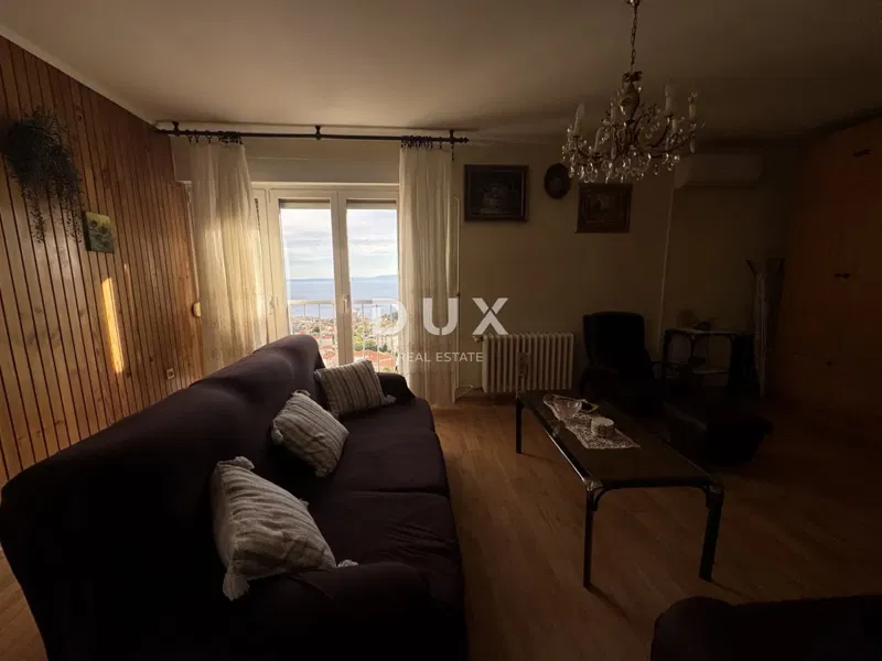 Rijeka, Gornja Vežica, trosoban stan, 70 m², pogled na more – 2