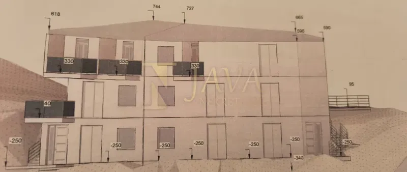 Grundstück Mošćenička Draga, 1.500m2