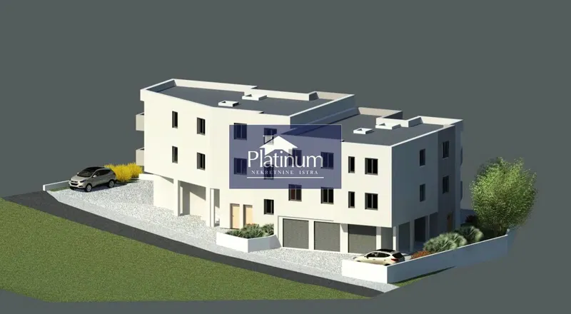 PULA VALDEBEK, STAN NA 1 KATU 55M2 + GARSONIERA  25M2 + PARKING + OSTAVA