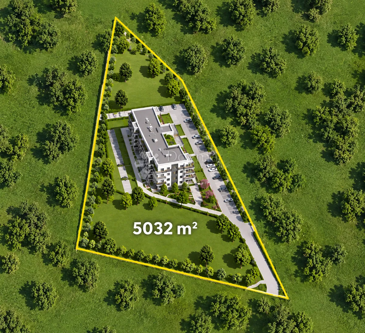 Építési telek Dugave, Novi Zagreb - Istok, 5.032m2