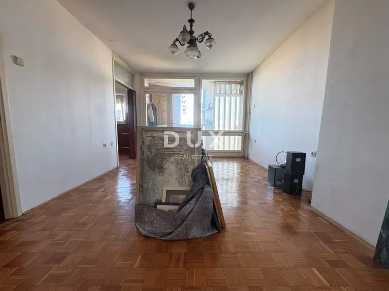 Rijeka, Belveder, három hálószobás apartman, 63 m² erkéllyel – 2