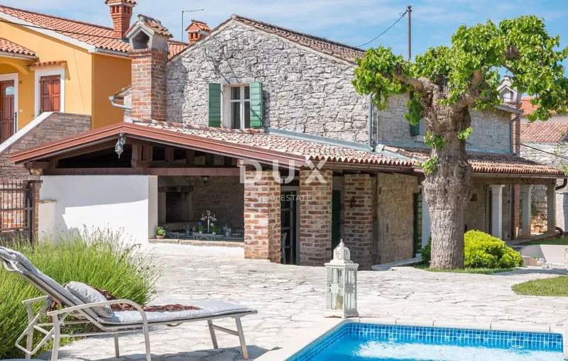 Isztria, Sveti Lovreč, kőház, 106 m2, úszómedence