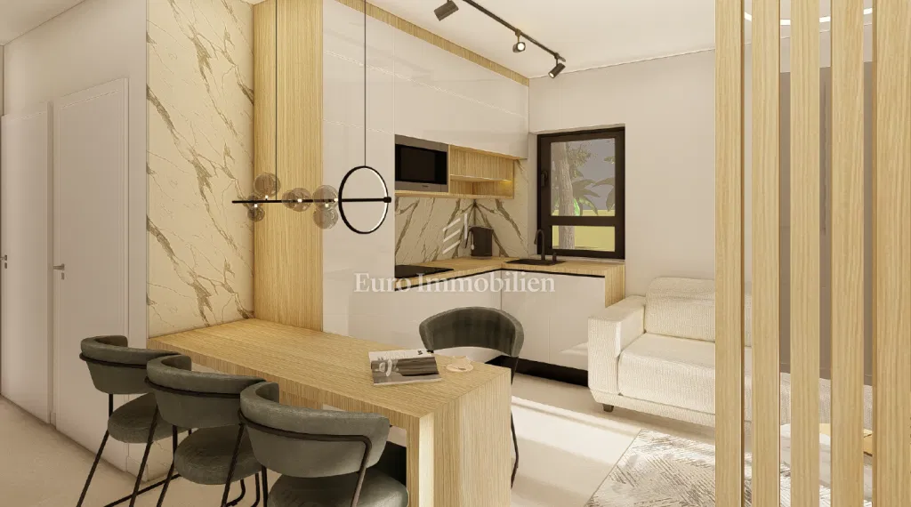 Apartman u prizemlju novogradnje - otok Vir