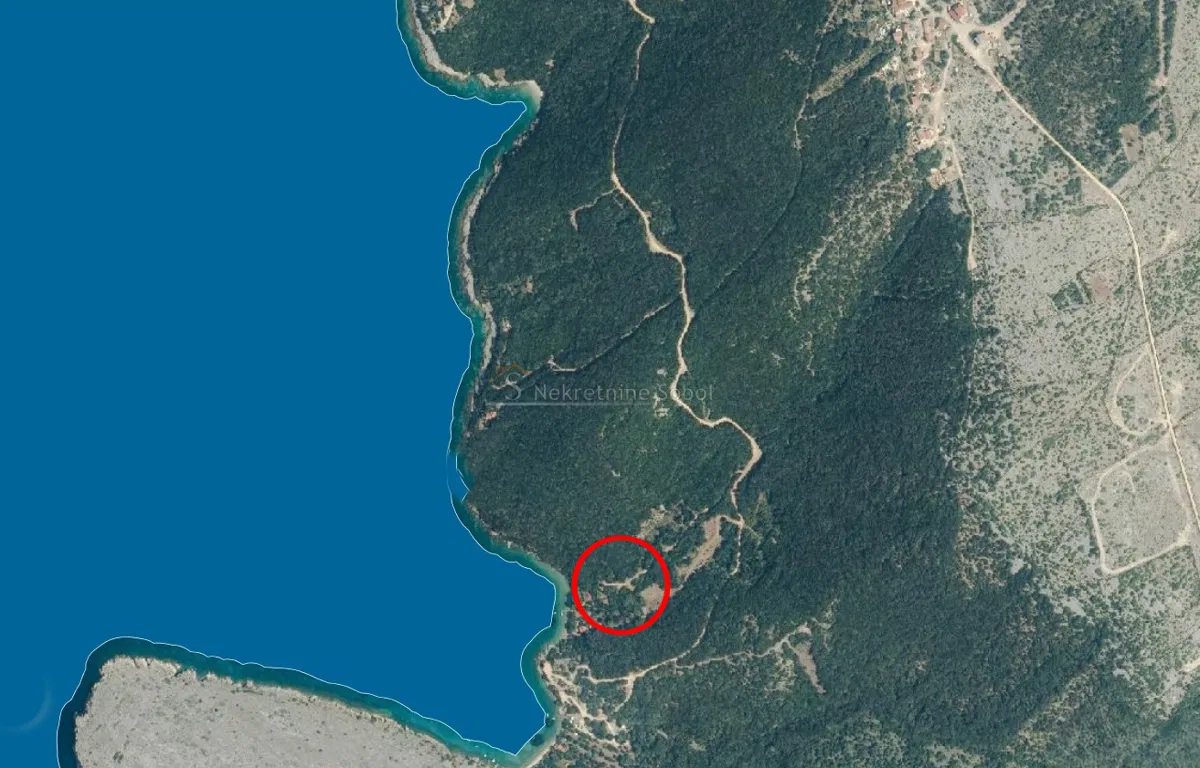 Ustrine, Otok Cres - Poljoprivredno zemljište, 1414 m2