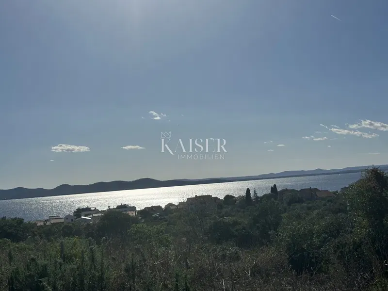 Zadar, Diklo - Građevinsko zemljište 1.257 m² s pogledom na more