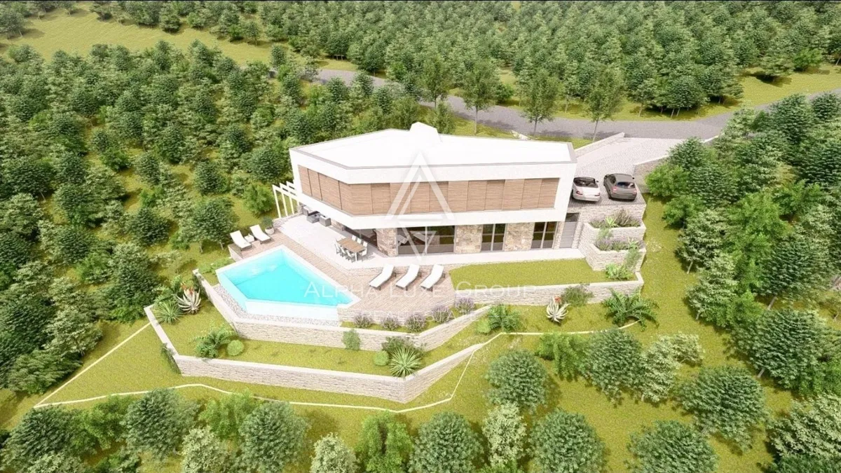 OPATIJA, IČIĆI - MODERNA VILA NA NAJLJEPŠOJ LOKACIJI U IČIĆIMA 200m od PLAŽE
