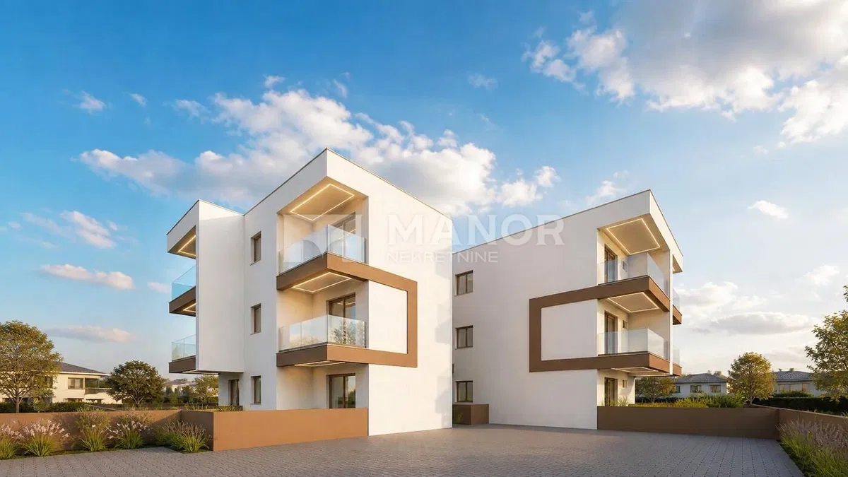ZADAR – 1S+DB stan u prizemlju s privatnim vrtom 21 m², S1