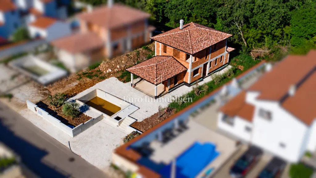 Poreč, dintorni – Villa rustica con piscina