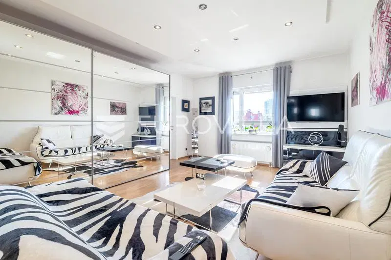 Zagreb, Špansko, two-room penthouse with a garage parking space, 70 m² – 2