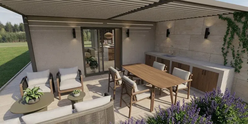 Novigrad – byt na prízemí s pozemkom 200 m² a 2 parkovacími miestami