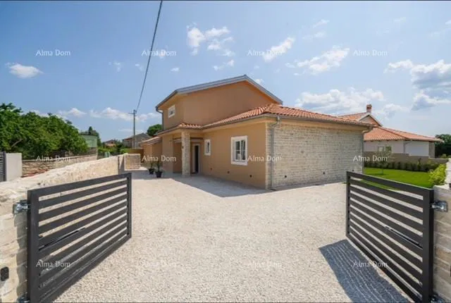 Lussuosa villa istriana completamente arredata con studio appartamento, piscina e vista mare, Kanfanar!