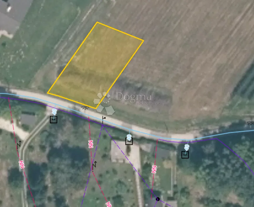 Építési telek Gornji Vukojevac, Lekenik, 679m2