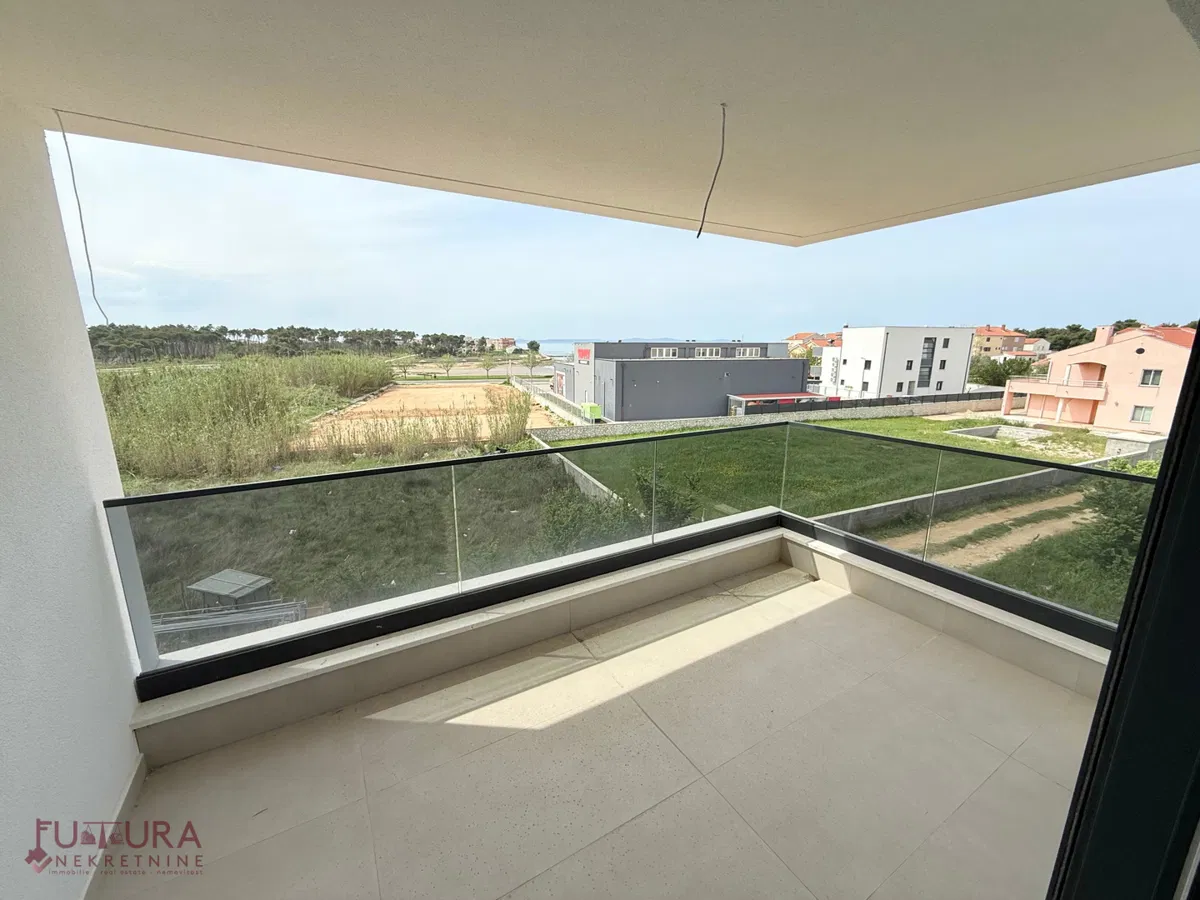 ZADAR - PRIVLAKA, APARTMAN 76,85 M2, PRODAJA, POGLED, NOVO, LOKACIJA!!!