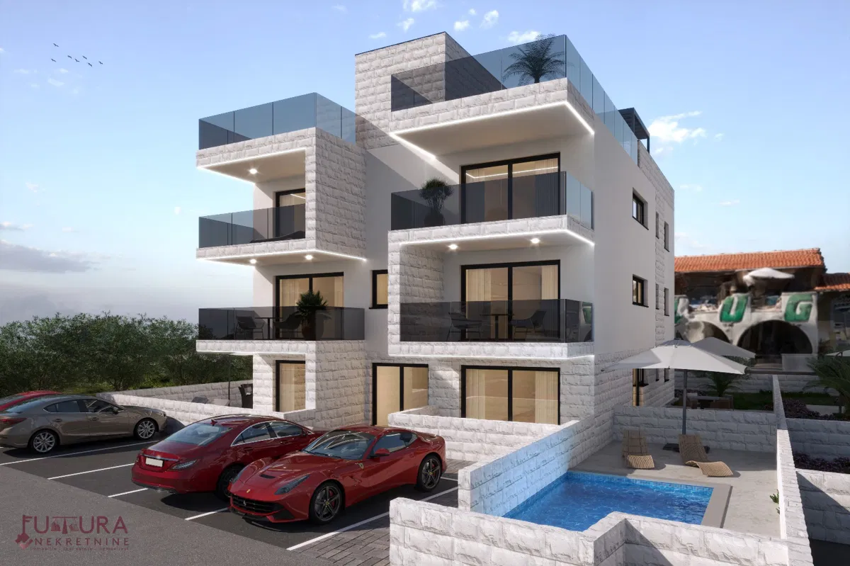 ZADAR - PRIVLAKA, APARTMAN 89,44 M2, PRODAJA, NOVO, VRT, LOKACIJA!!!