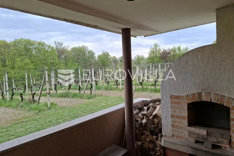 Lekenik, GORNJI VUKOJEVEC, šarmantna vikendica s konobom i vinogradom, 164 m² i 5000 m² okućnice