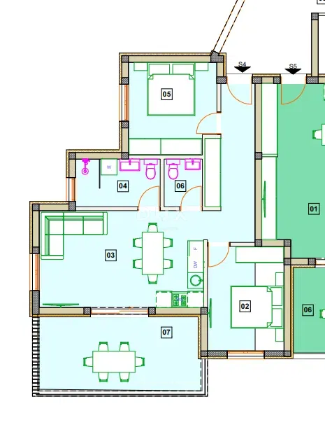 Apartment Vodice, 76,54m2 – 2
