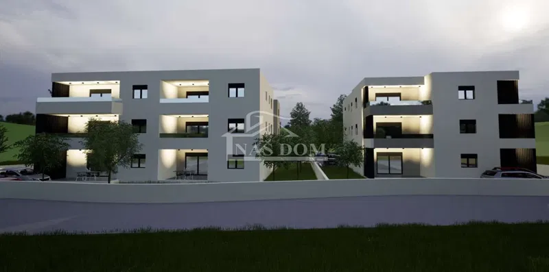 Vodice – modern new development, apartment S2 with a garden of approx. 100 m² – 3