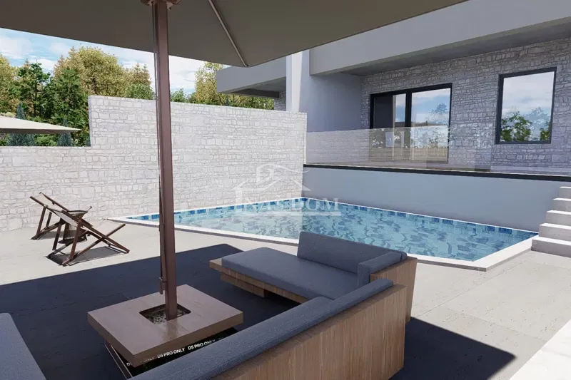 Vodice S2 townhouse with pool, sea view – 2