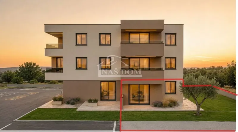 Vodice - two-room apartment S2 on the ground floor with garden and 2 parking spaces – 2