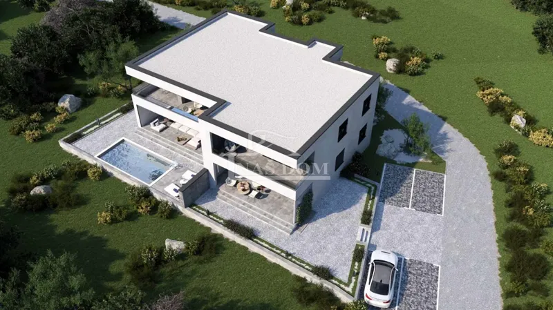 Vodice - zemljište sa projektom za zgradu s 4 stana