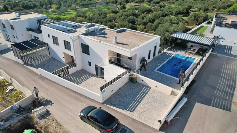Vodice - Furnished semi-detached house with swimming pool, sea view – 2