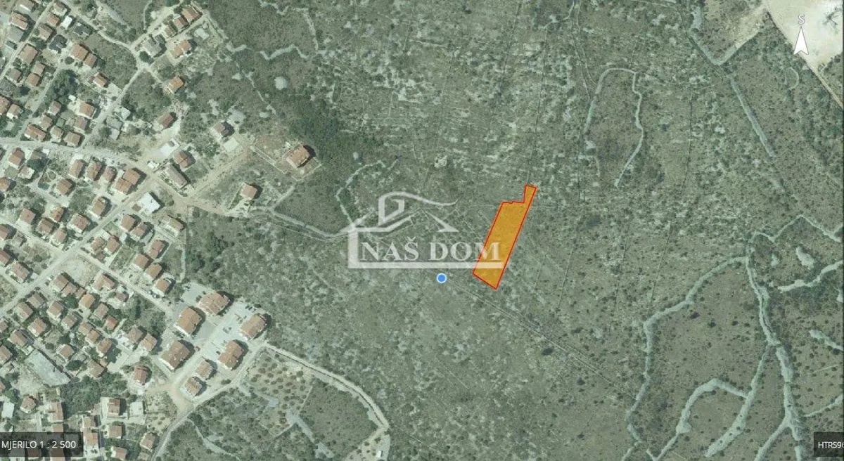 Działk Vodice, 2500m2