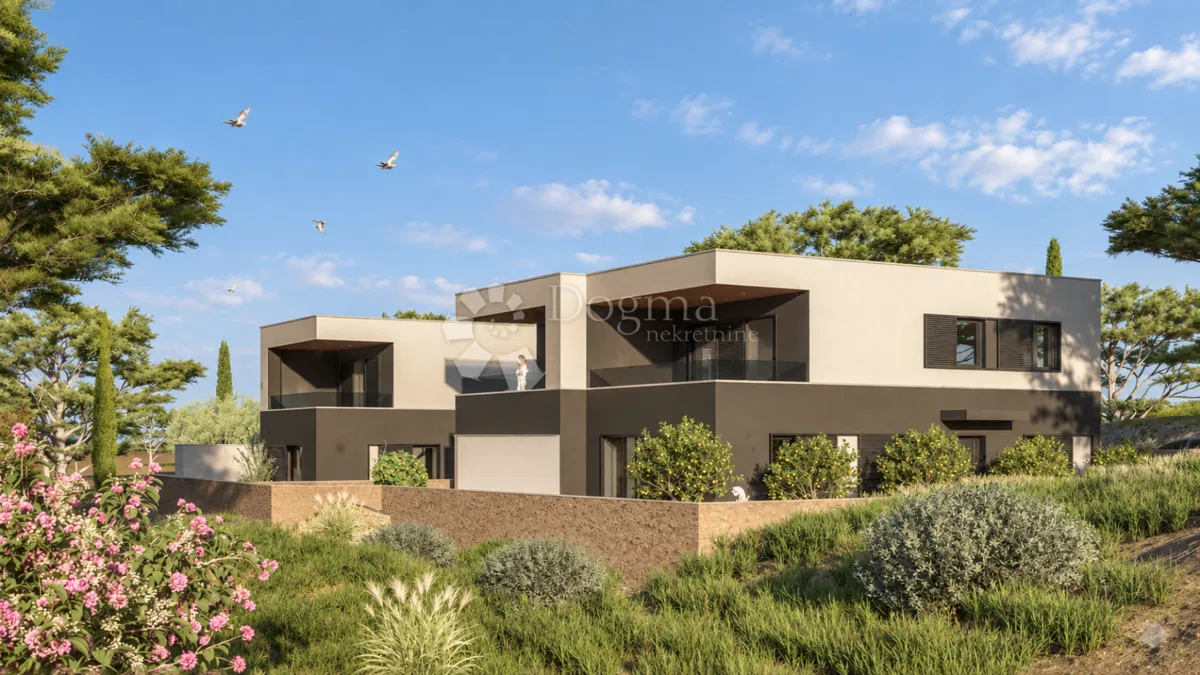 Jezera, novogradnja – dvosobni apartman s privatnim vrtom, 500 m od mora