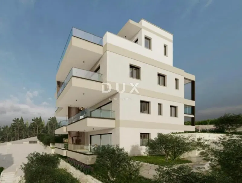 Trogir, Čiovo, 3-sobni stan na 1. katu s balkonom, 64,95 m²