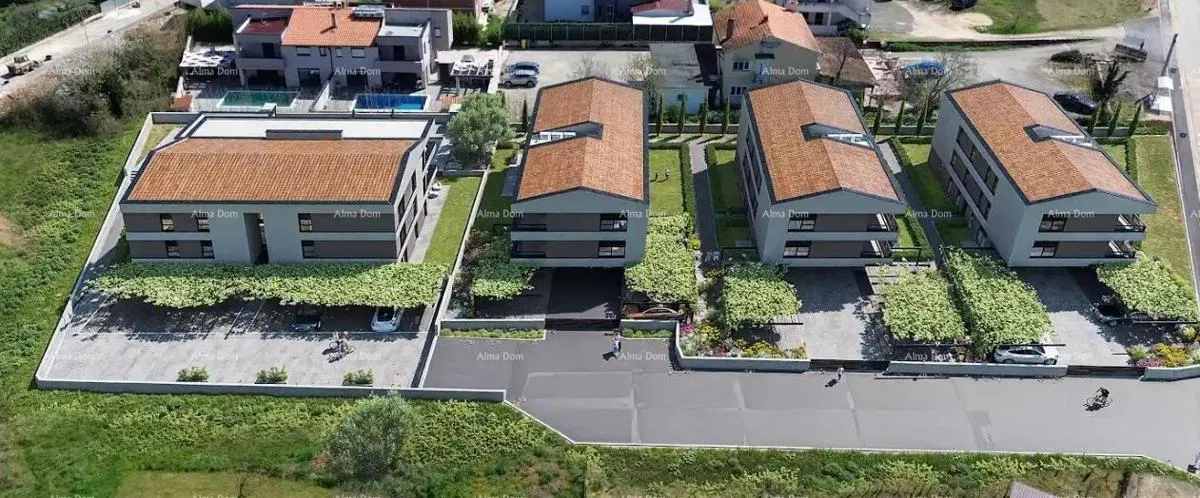 Vendita di appartamenti in moderna nuova costruzione con piscina, vicino a Fažana!