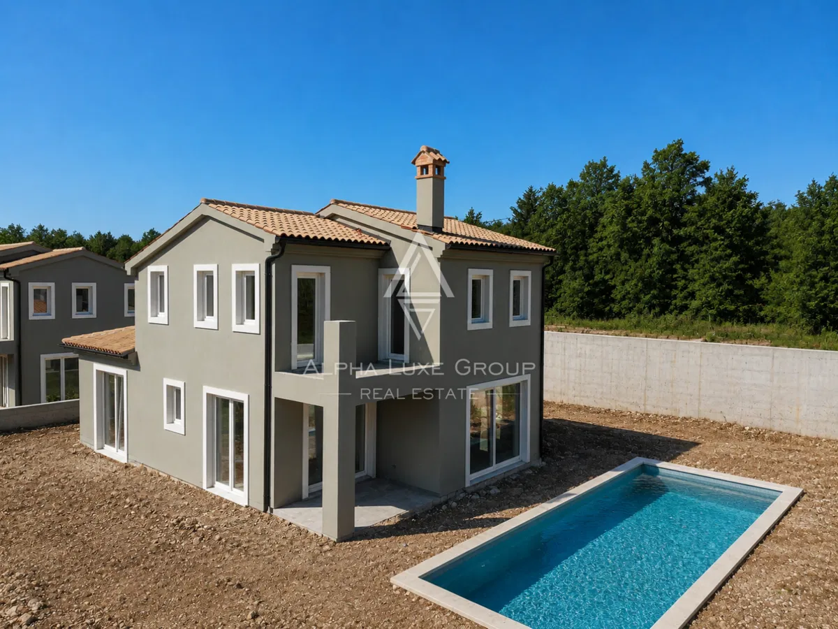 Istria, Tinjan: dom z basenem i 3 sypialniami