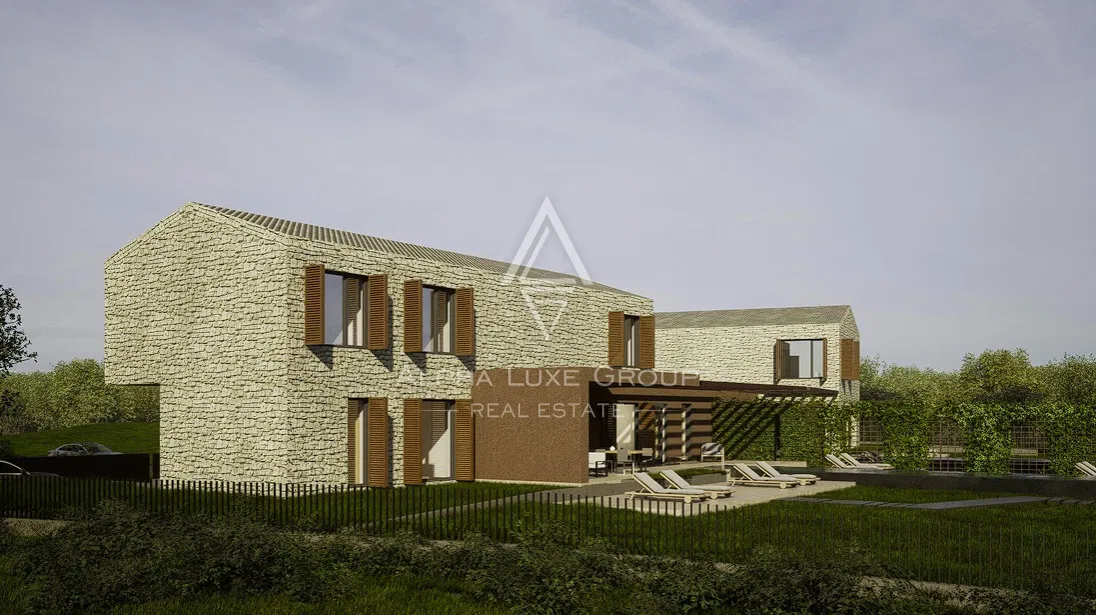 Istria, Vižinada, pozemok 5 200 m² na projekt vily