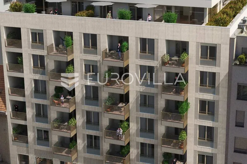 Zagreb, Nova Cesta, dvosoban stan 61,67 m² s loggiom PREMIUM NOVOGRADNJA