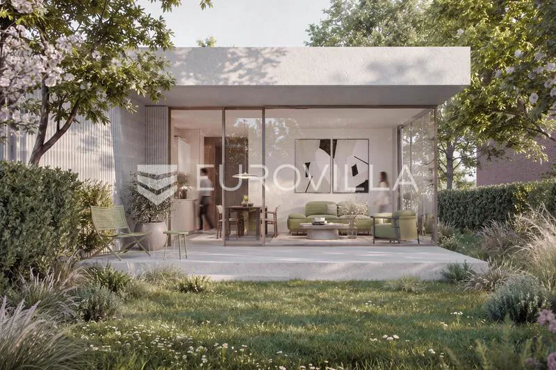 Beli Manastir, projekt Firingerova stan 51 m² s vrtom 182 m²