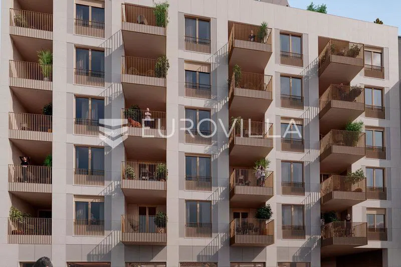 Zagreb, Nova Cesta, četverosoban stan 96,75 m² s loggiom PREMIUM NOVOGRADNJA