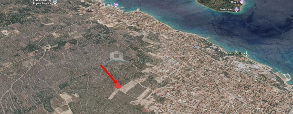 Građevinsko zemljište Vodice- 634m2
