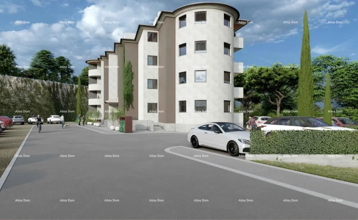 Prodaja stanova u novom stambenom projektu, kod suda, Pula!