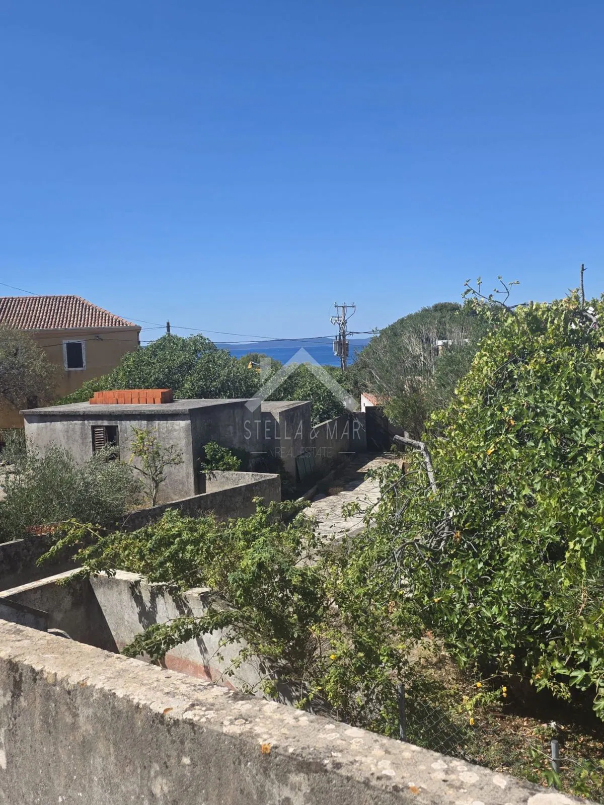 Kuća za adaptaciju 300m2 stamb. s pogledom - Petrčane